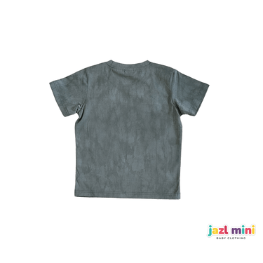 Kid's Grey Graphic T-Shirt