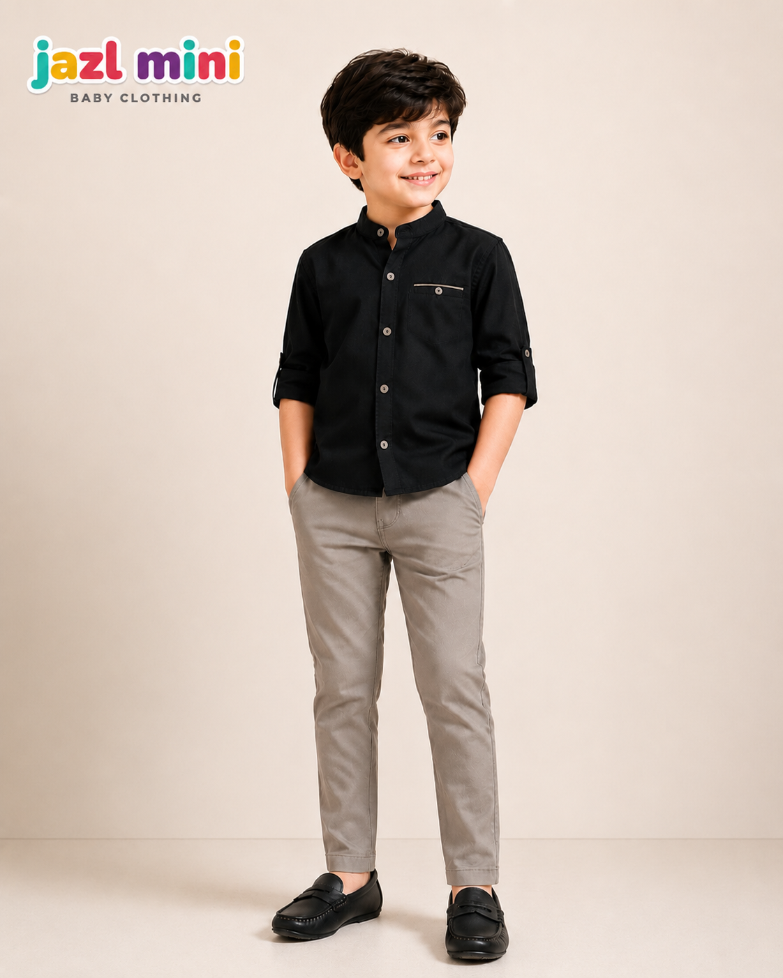 Kids Light Gray Pants